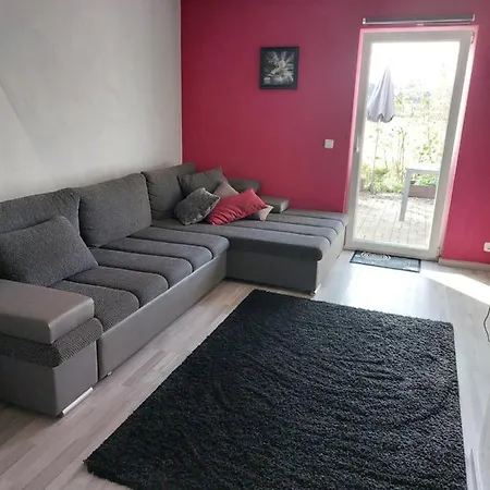 Schöne Wohnung direkt am Bach Neunkirchen am Sand Exterior foto
